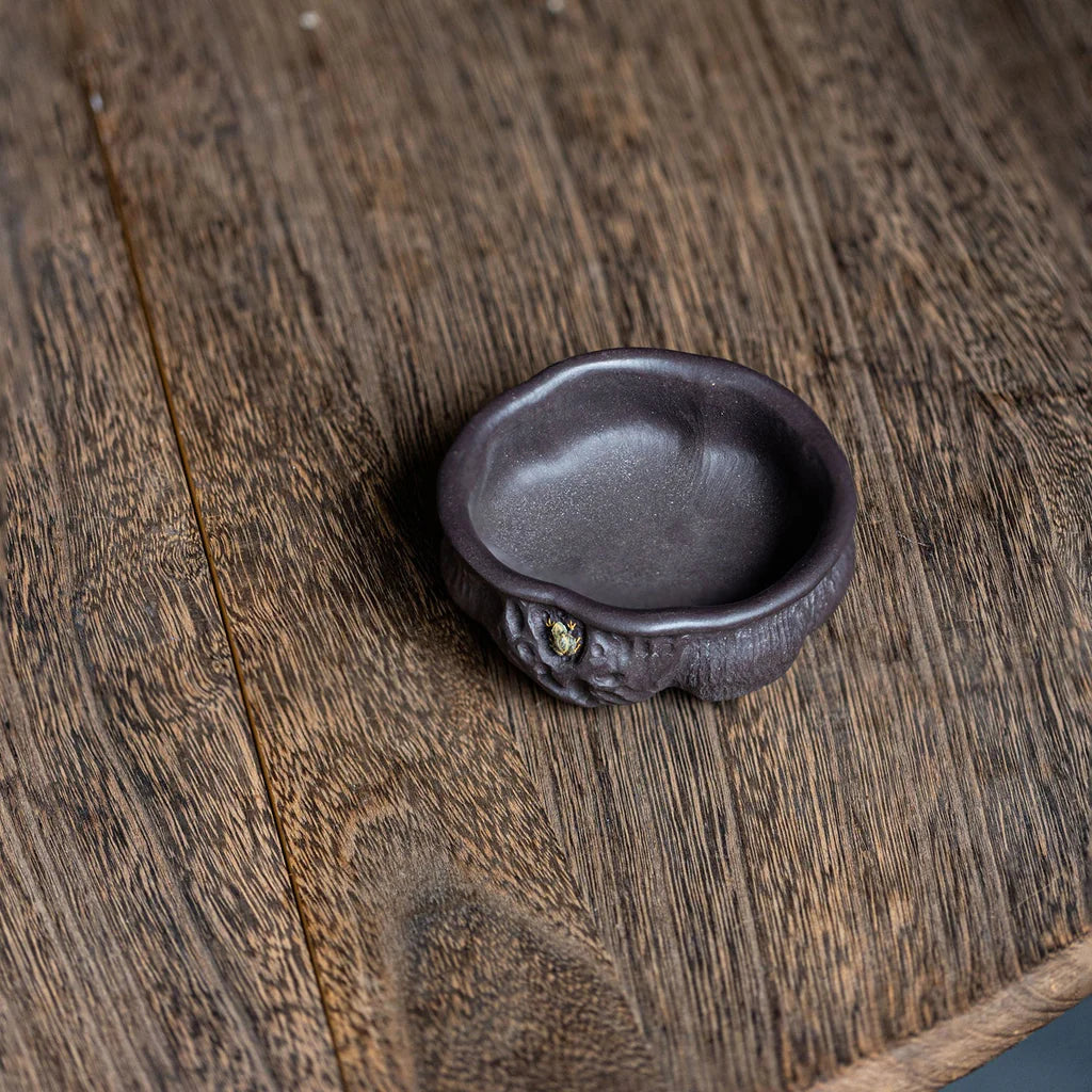 Lotus and Frog Yixing Teacup 60ml