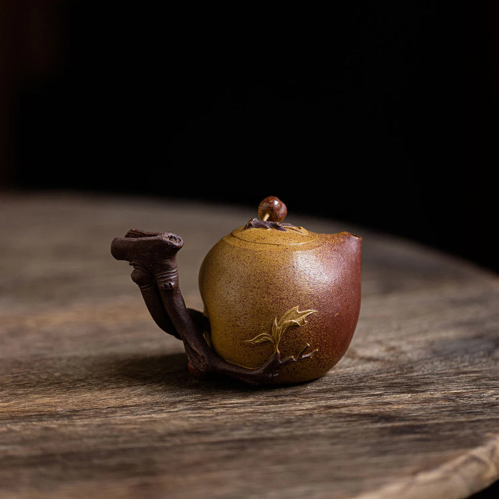Peach Yixing Teapot 165ML