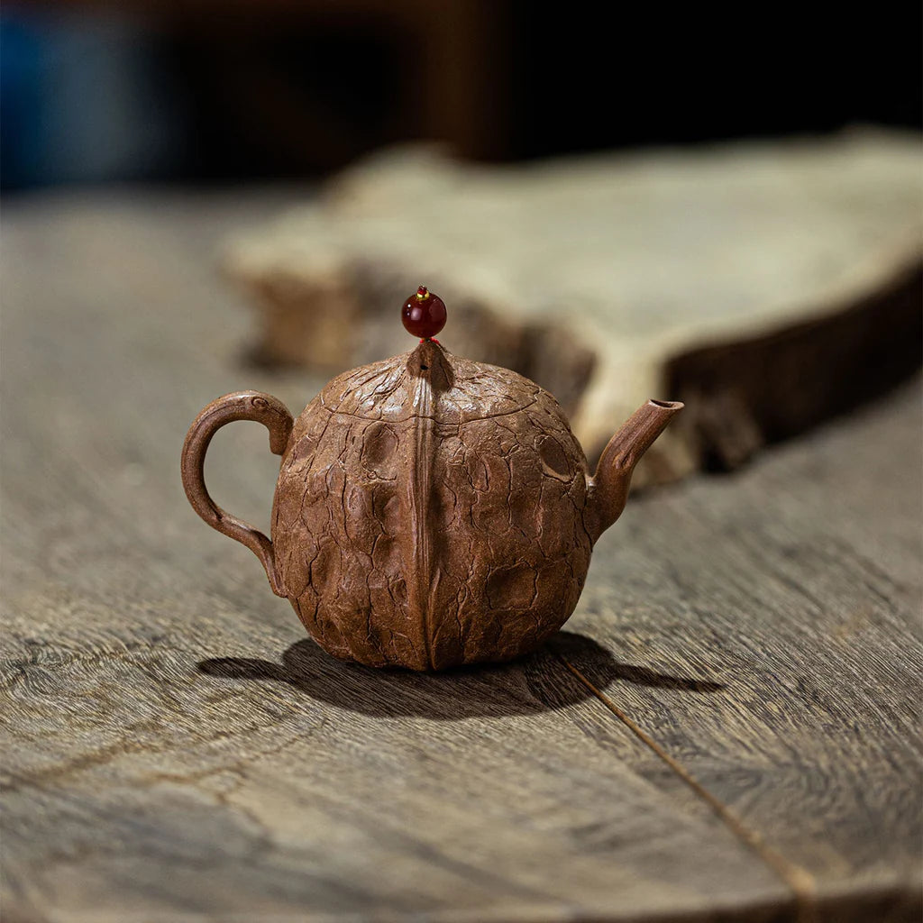Walnut (style 2) Yixing Teapot 125ml